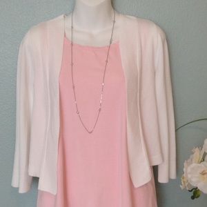 White House Black Market White Cardigan / Sweater